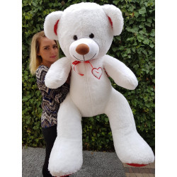 Osito grande de peluche con cabeza grande, 160cm