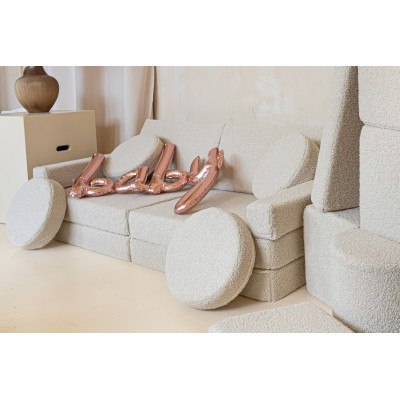 Wielofunkcyjna sofa modułowa dla dziecka i klocki piankowe w jednym Wielofunkcyjna sofa modułowa dla dziecka i klocki piankowe w jednym