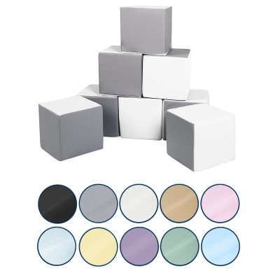 Lot de 8 blocs en mousse - Cubes